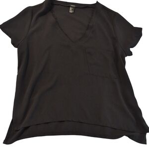 Forever 21 Elegant Black Blouse